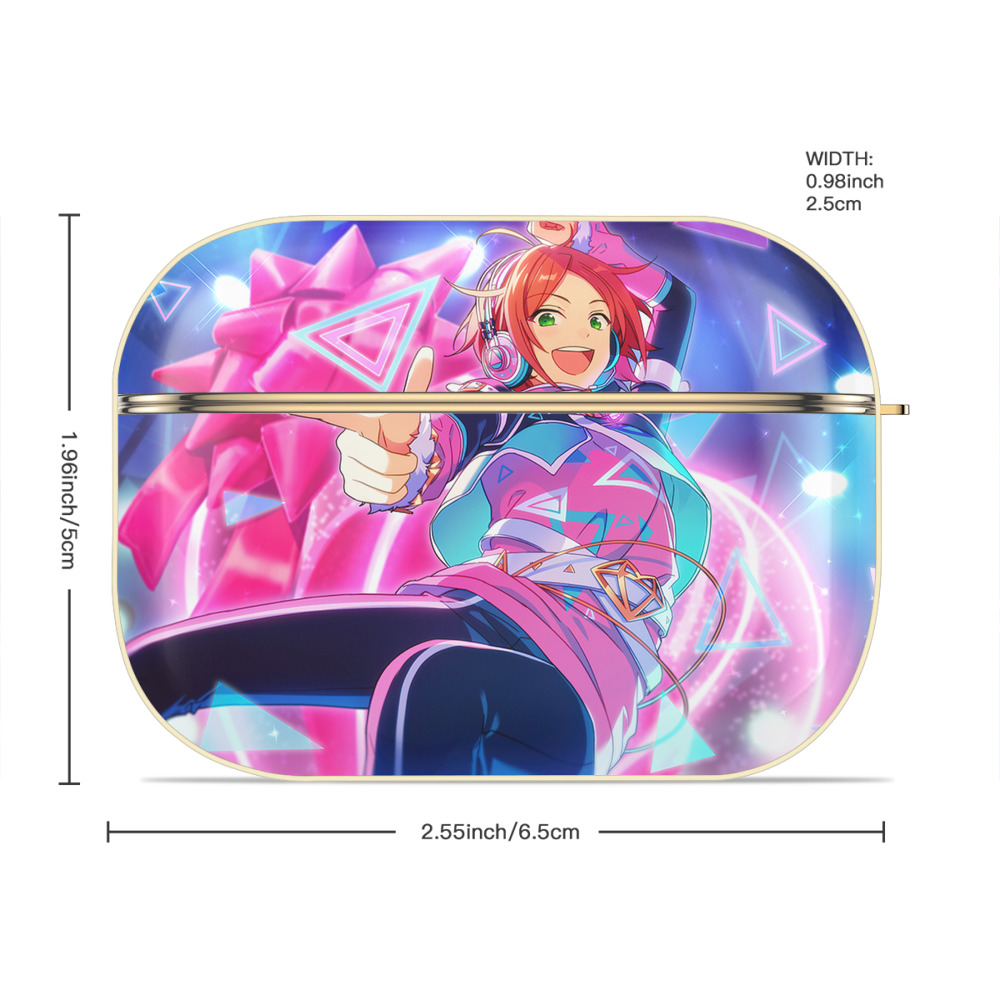 あんさんぶるスターズ! Ensemble Stars 【AirPods Pro用】ハードシェル保護ケース｜耐衝撃・防指紋・カラビナ付き商品仕様