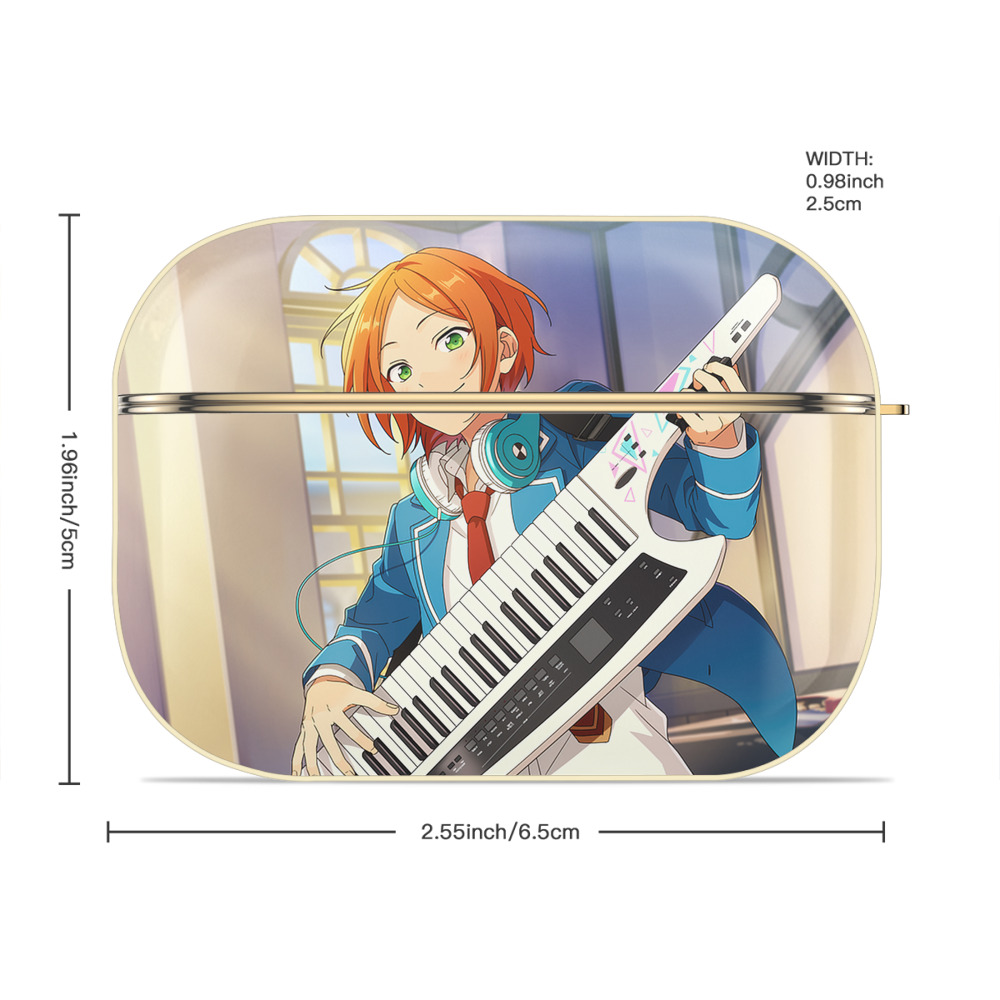 あんさんぶるスターズ! Ensemble Stars 【AirPods Pro用】ハードシェル保護ケース｜耐衝撃・防指紋・カラビナ付き商品仕様