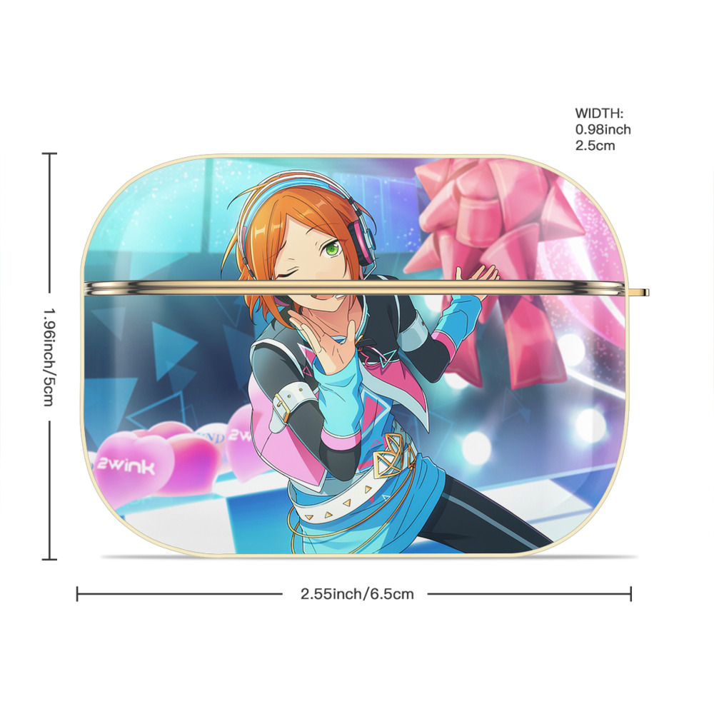 あんさんぶるスターズ! Ensemble Stars 【AirPods Pro用】ハードシェル保護ケース｜耐衝撃・防指紋・カラビナ付き商品仕様