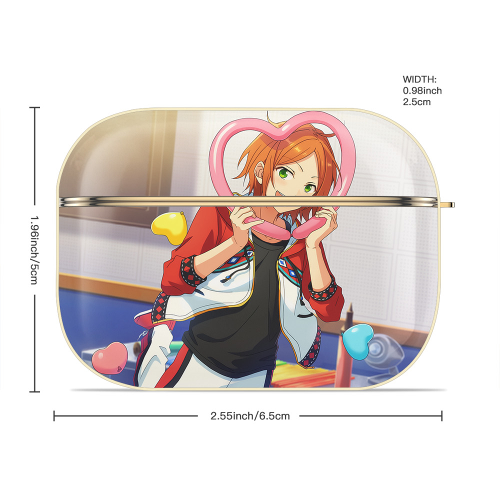 あんさんぶるスターズ! Ensemble Stars 【AirPods Pro用】ハードシェル保護ケース｜耐衝撃・防指紋・カラビナ付き商品仕様