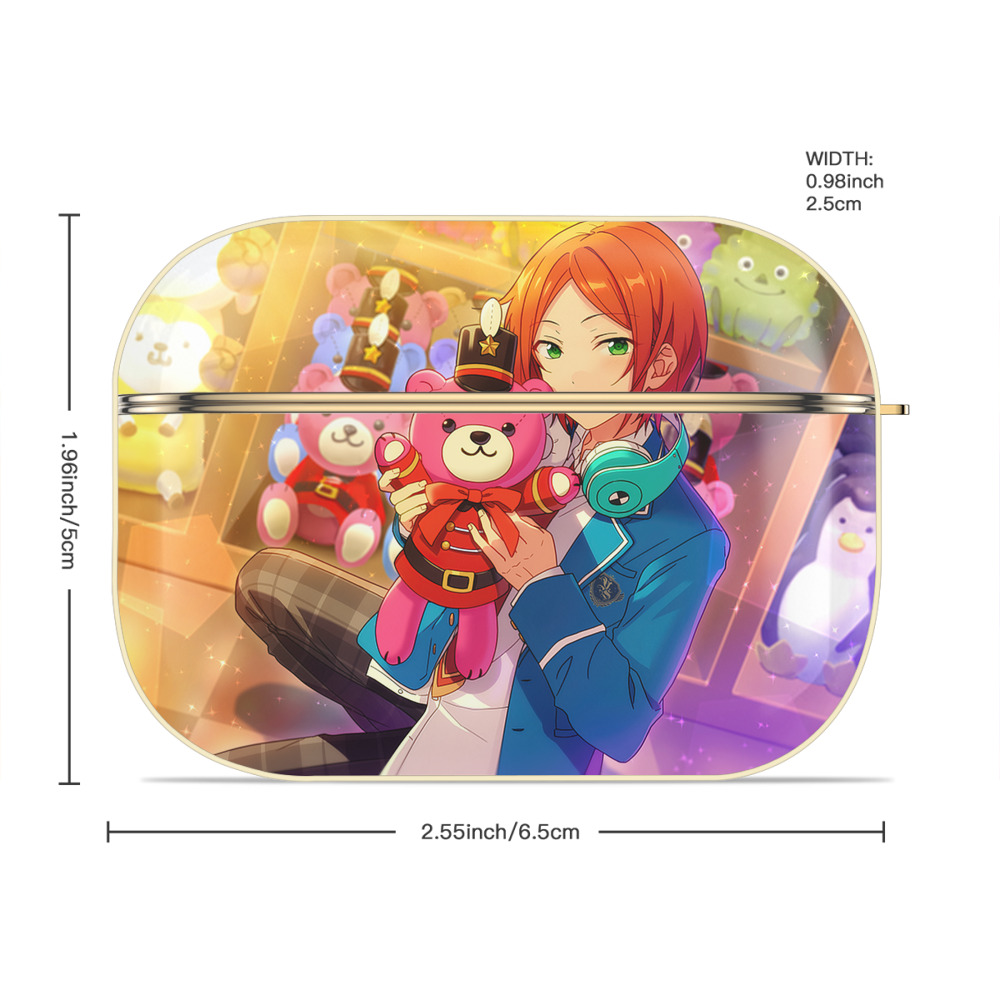 あんさんぶるスターズ! Ensemble Stars 【AirPods Pro用】ハードシェル保護ケース｜耐衝撃・防指紋・カラビナ付き商品仕様