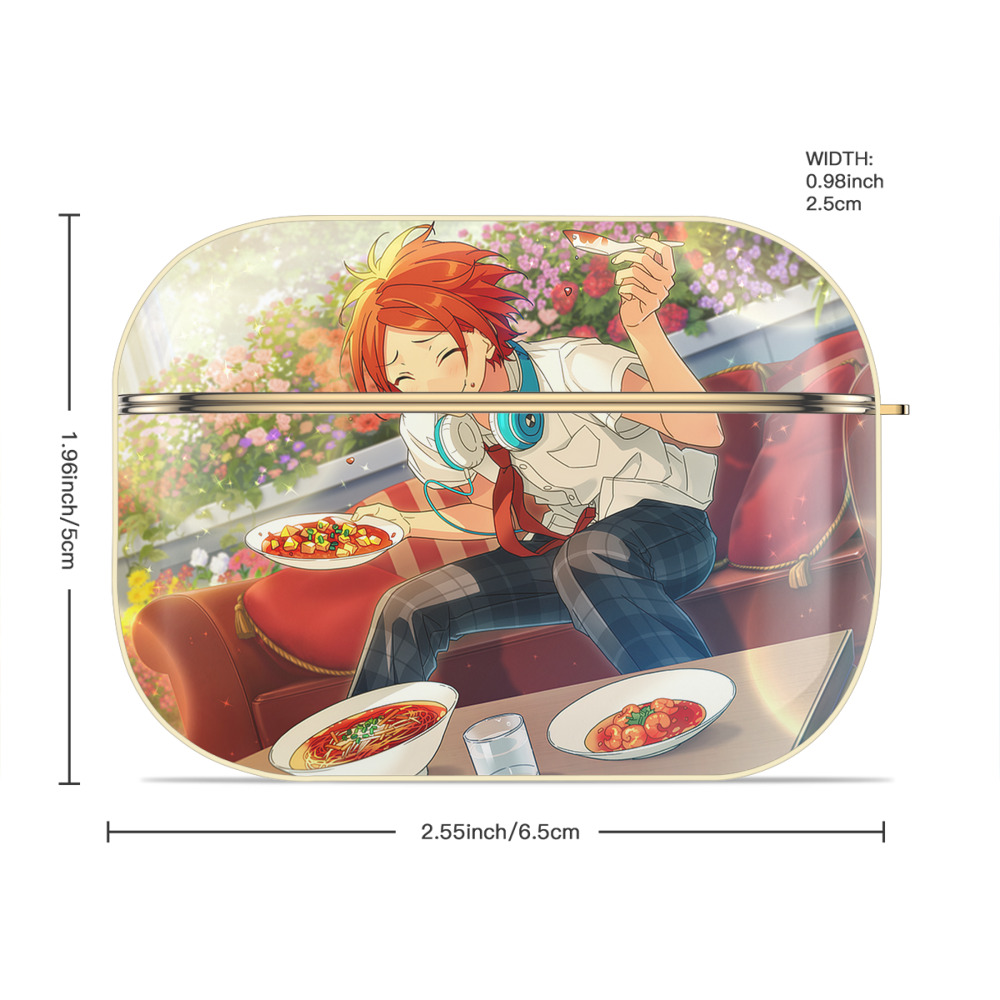 あんさんぶるスターズ! Ensemble Stars 【AirPods Pro用】ハードシェル保護ケース｜耐衝撃・防指紋・カラビナ付き商品仕様