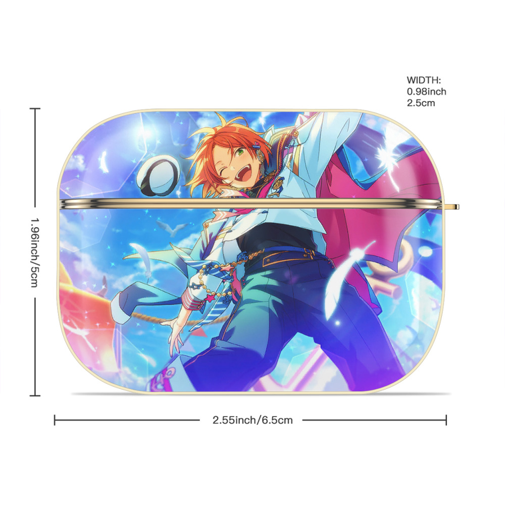 あんさんぶるスターズ! Ensemble Stars 【AirPods Pro用】ハードシェル保護ケース｜耐衝撃・防指紋・カラビナ付き商品仕様