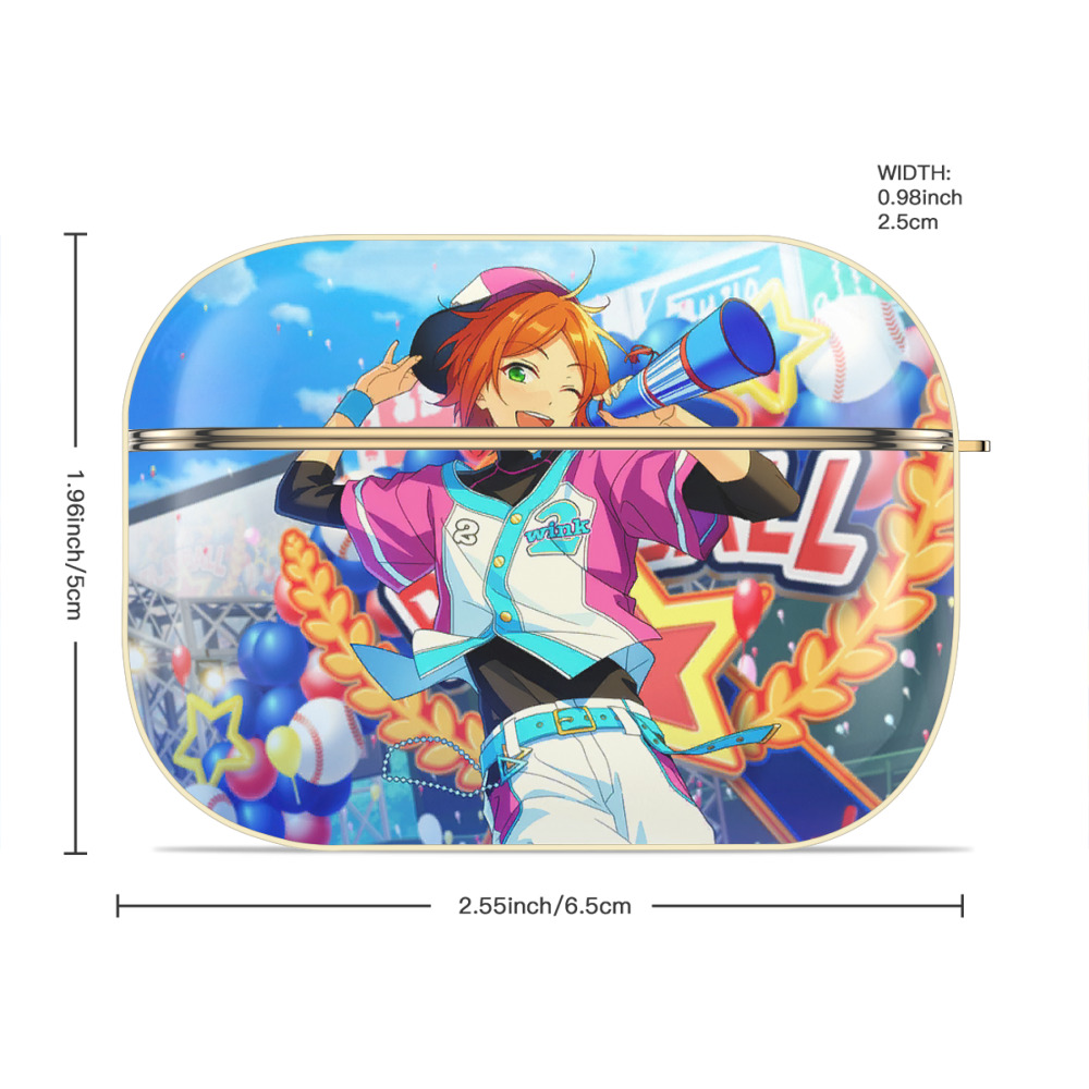 あんさんぶるスターズ! Ensemble Stars 【AirPods Pro用】ハードシェル保護ケース｜耐衝撃・防指紋・カラビナ付き商品仕様