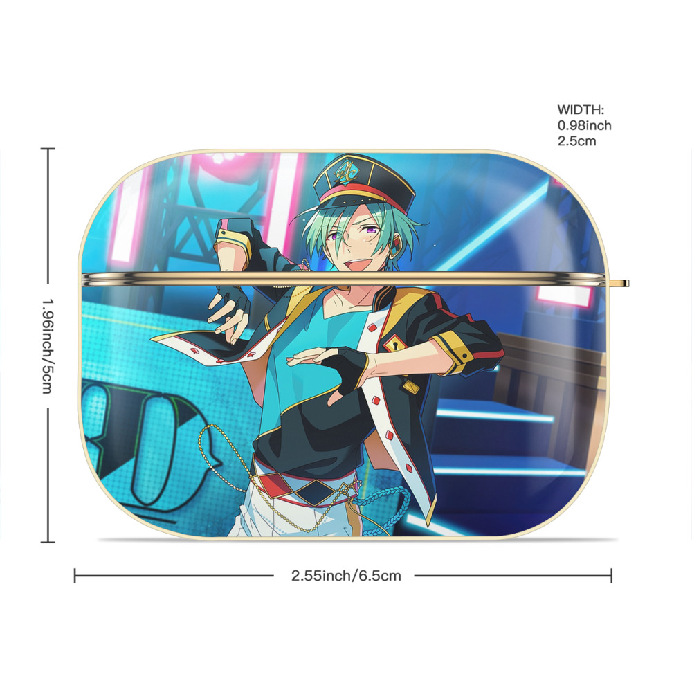 あんさんぶるスターズ! Ensemble Stars 【AirPods Pro用】ハードシェル保護ケース｜耐衝撃・防指紋・カラビナ付き商品仕様