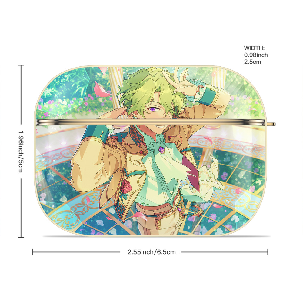 あんさんぶるスターズ! Ensemble Stars 【AirPods Pro用】ハードシェル保護ケース｜耐衝撃・防指紋・カラビナ付き商品仕様
