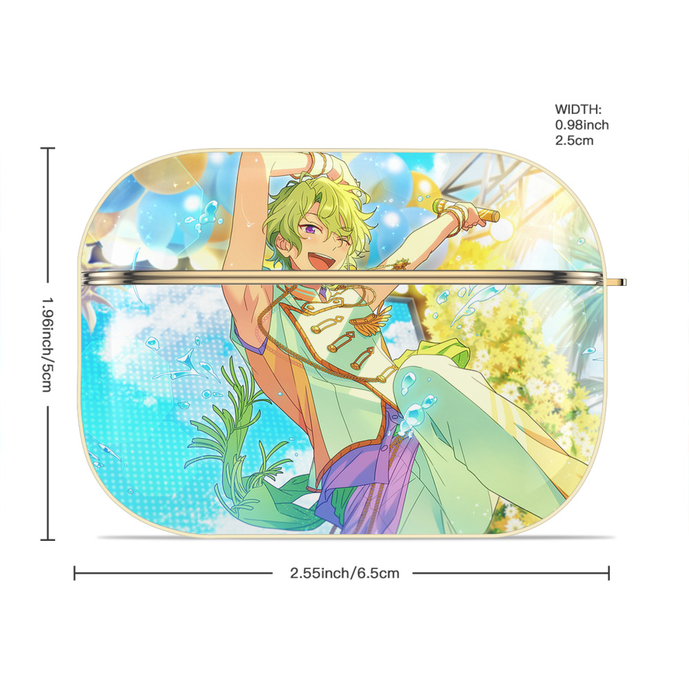 あんさんぶるスターズ! Ensemble Stars 【AirPods Pro用】ハードシェル保護ケース｜耐衝撃・防指紋・カラビナ付き商品仕様