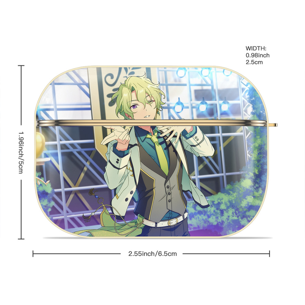 あんさんぶるスターズ! Ensemble Stars 【AirPods Pro用】ハードシェル保護ケース｜耐衝撃・防指紋・カラビナ付き商品仕様