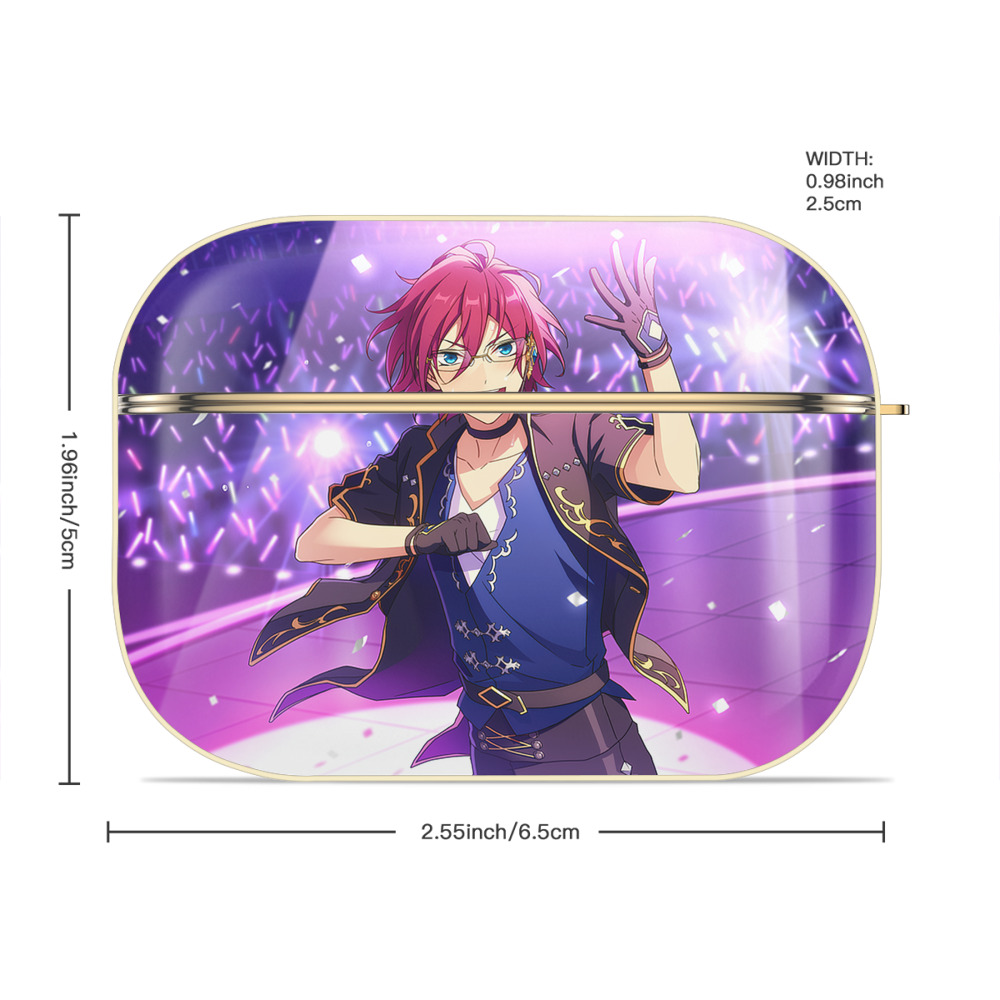 あんさんぶるスターズ! Ensemble Stars 【AirPods Pro用】ハードシェル保護ケース｜耐衝撃・防指紋・カラビナ付き商品仕様