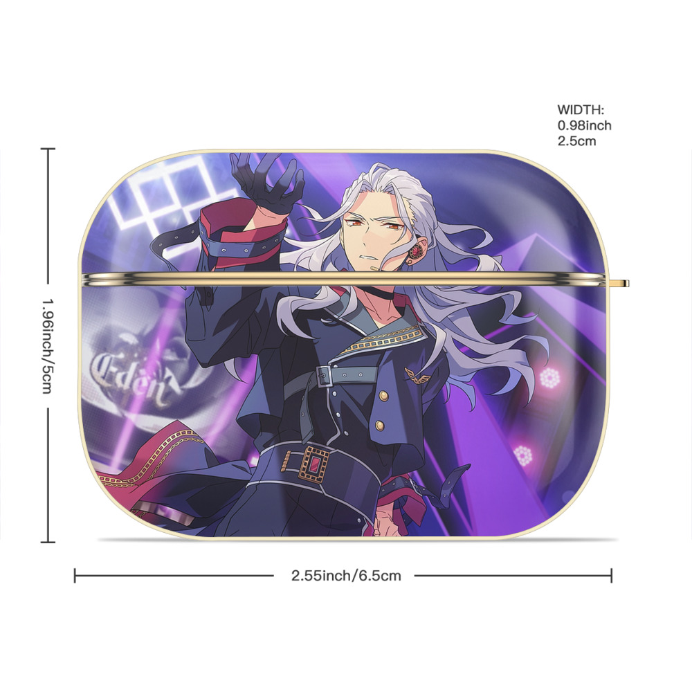 あんさんぶるスターズ! Ensemble Stars 【AirPods Pro用】ハードシェル保護ケース｜耐衝撃・防指紋・カラビナ付き商品仕様