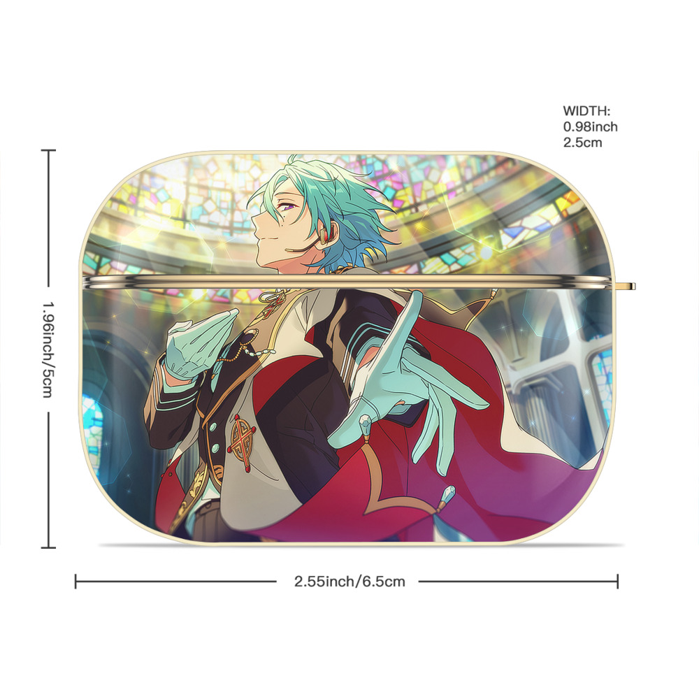 あんさんぶるスターズ! Ensemble Stars 【AirPods Pro用】ハードシェル保護ケース｜耐衝撃・防指紋・カラビナ付き商品仕様