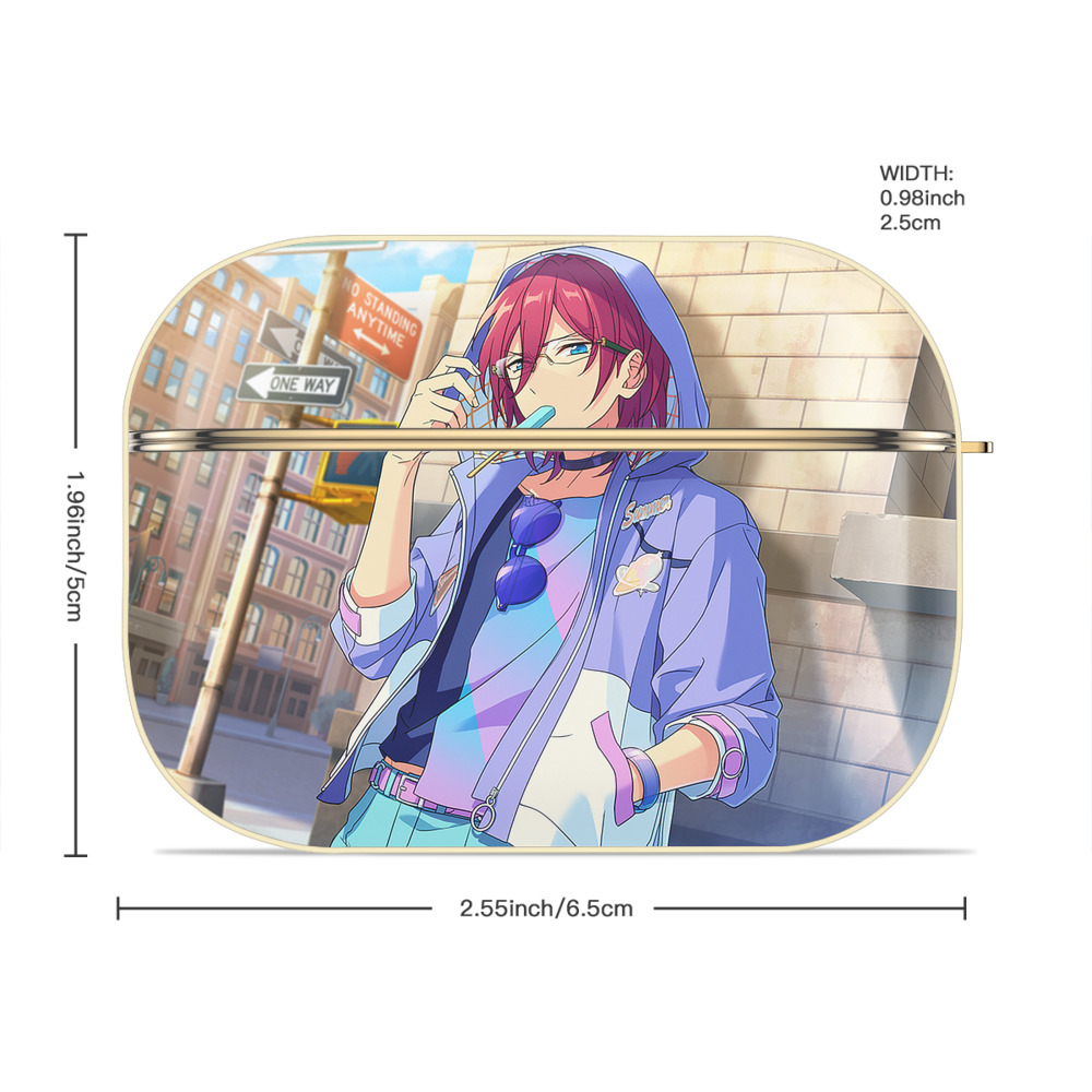 あんさんぶるスターズ! Ensemble Stars 【AirPods Pro用】ハードシェル保護ケース｜耐衝撃・防指紋・カラビナ付き商品仕様