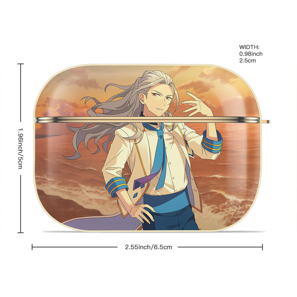 あんさんぶるスターズ! Ensemble Stars 【AirPods Pro用】ハードシェル保護ケース｜耐衝撃・防指紋・カラビナ付き商品仕様