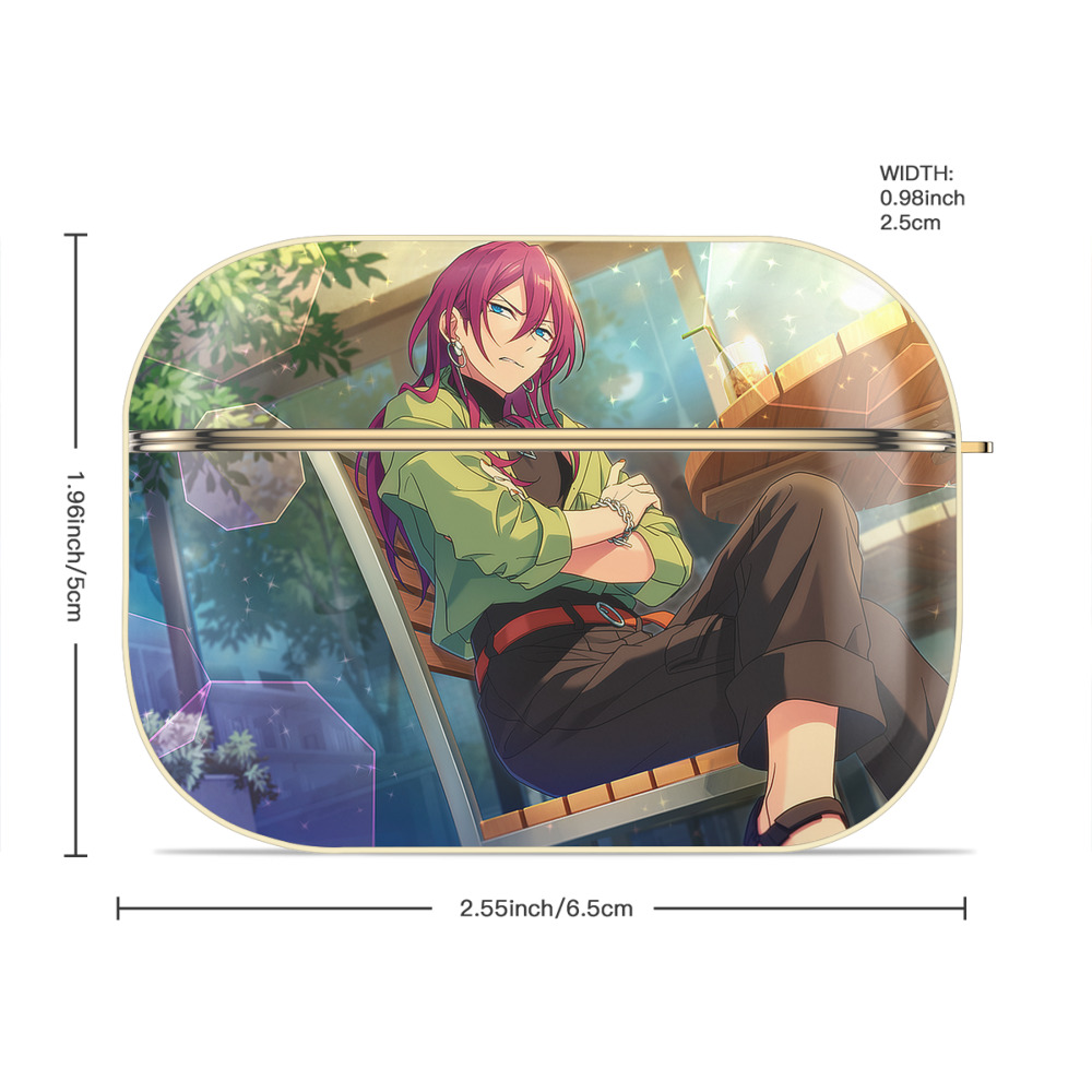 あんさんぶるスターズ! Ensemble Stars 【AirPods Pro用】ハードシェル保護ケース｜耐衝撃・防指紋・カラビナ付き商品仕様