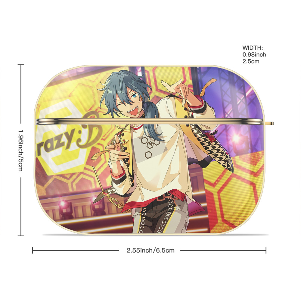 あんさんぶるスターズ! Ensemble Stars 【AirPods Pro用】ハードシェル保護ケース｜耐衝撃・防指紋・カラビナ付き商品仕様