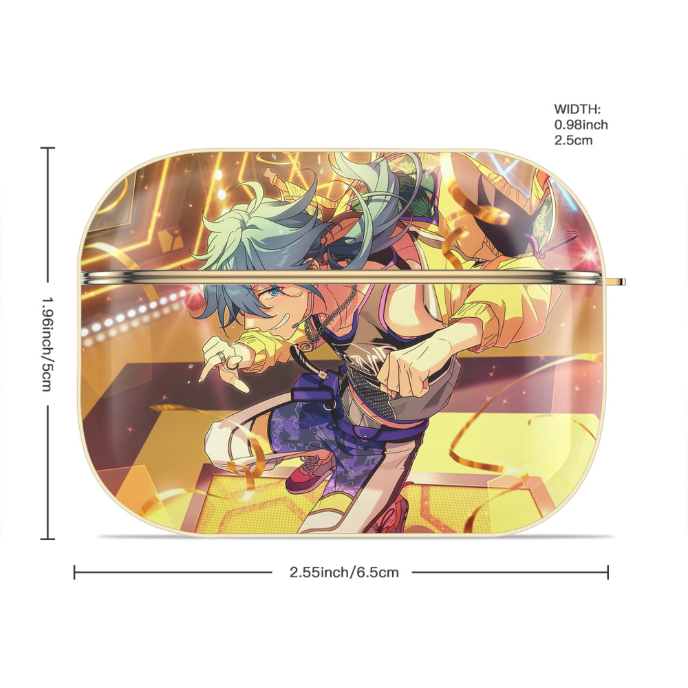 あんさんぶるスターズ! Ensemble Stars 【AirPods Pro用】ハードシェル保護ケース｜耐衝撃・防指紋・カラビナ付き商品仕様