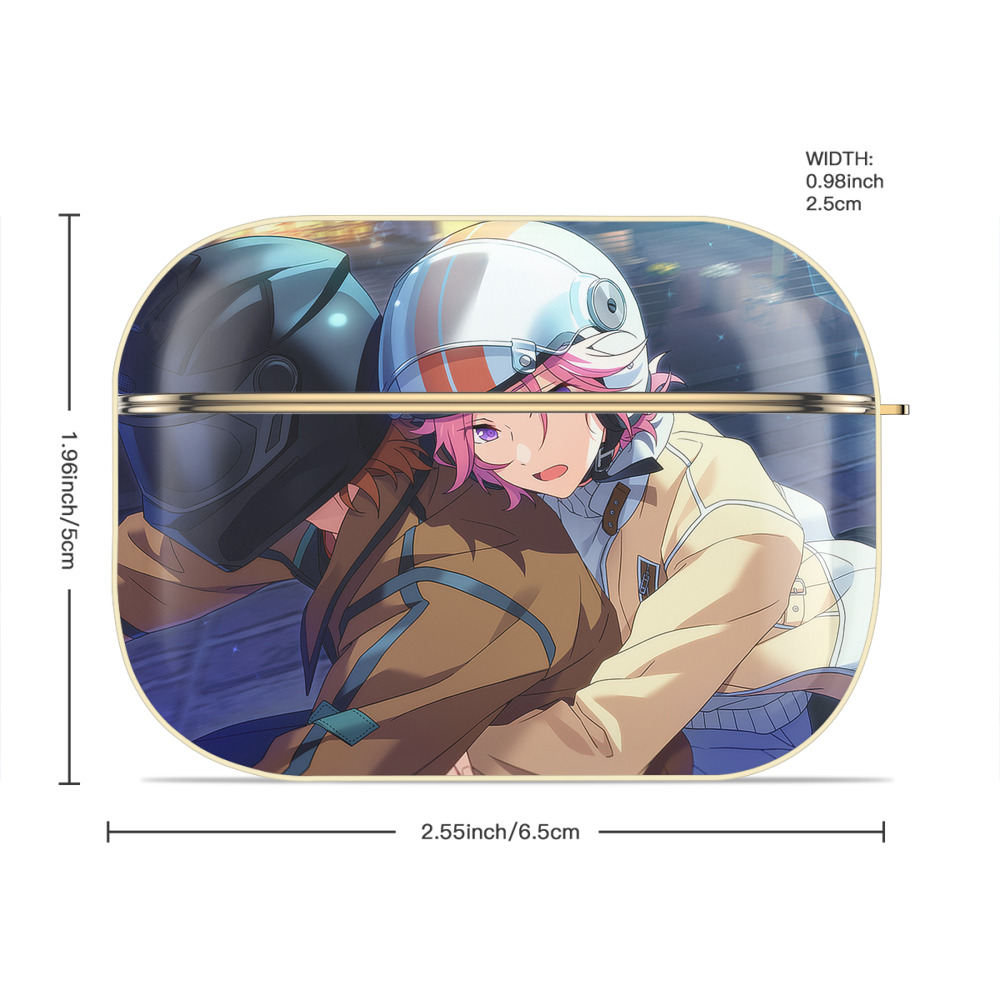 あんさんぶるスターズ! Ensemble Stars 【AirPods Pro用】ハードシェル保護ケース｜耐衝撃・防指紋・カラビナ付き商品仕様