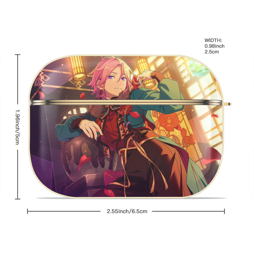 あんさんぶるスターズ! Ensemble Stars 【AirPods Pro用】ハードシェル保護ケース｜耐衝撃・防指紋・カラビナ付き商品仕様