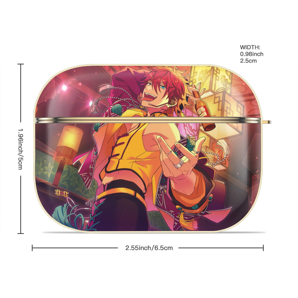 あんさんぶるスターズ! Ensemble Stars 【AirPods Pro用】ハードシェル保護ケース｜耐衝撃・防指紋・カラビナ付き商品仕様