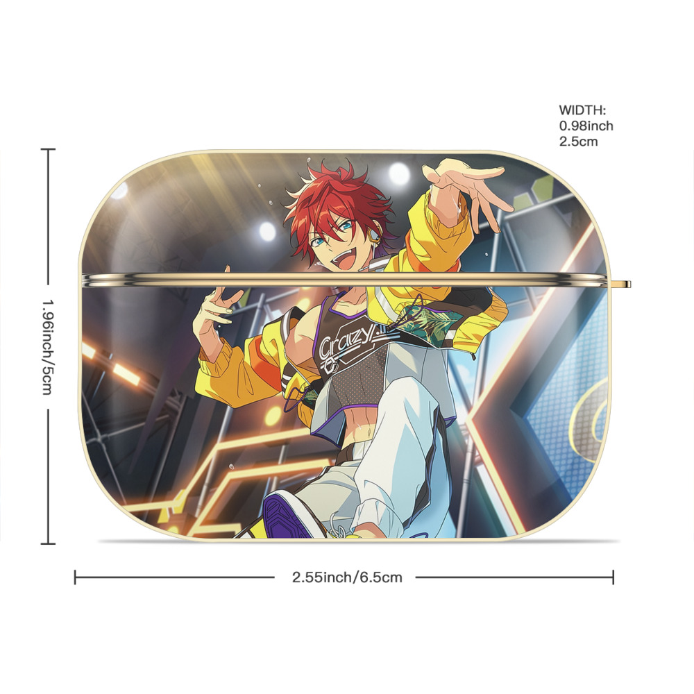 あんさんぶるスターズ! Ensemble Stars 【AirPods Pro用】ハードシェル保護ケース｜耐衝撃・防指紋・カラビナ付き商品仕様
