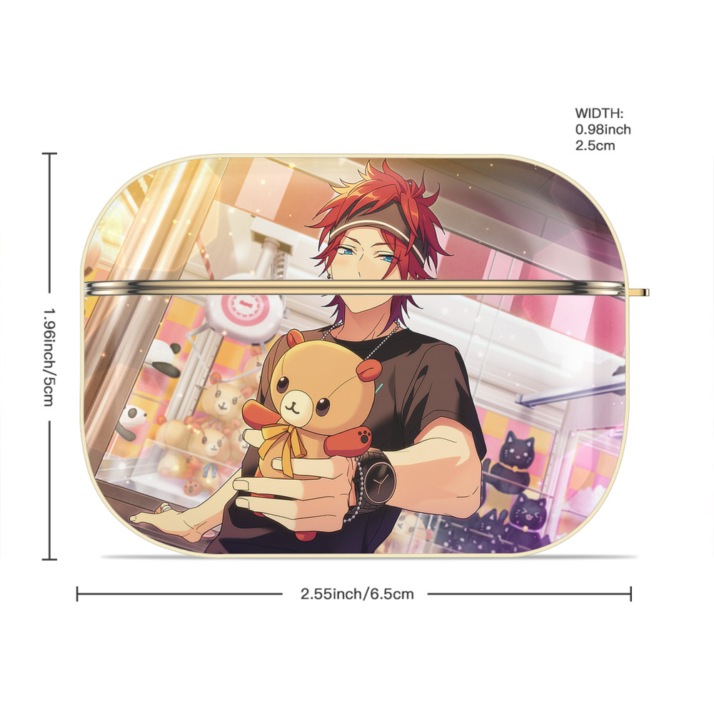 あんさんぶるスターズ! Ensemble Stars 【AirPods Pro用】ハードシェル保護ケース｜耐衝撃・防指紋・カラビナ付き商品仕様