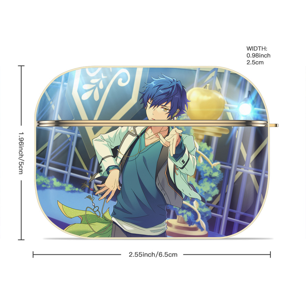 あんさんぶるスターズ! Ensemble Stars 【AirPods Pro用】ハードシェル保護ケース｜耐衝撃・防指紋・カラビナ付き商品仕様
