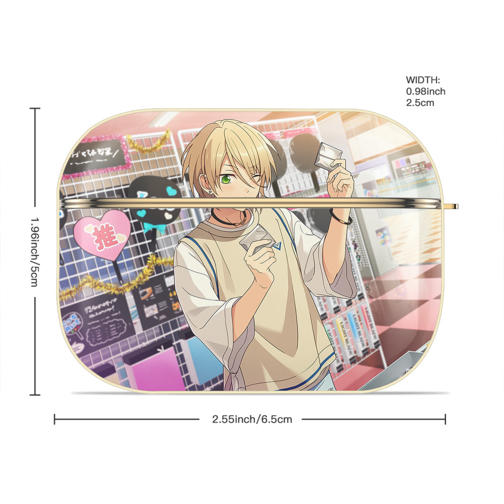 あんさんぶるスターズ! Ensemble Stars 【AirPods Pro用】ハードシェル保護ケース｜耐衝撃・防指紋・カラビナ付き商品仕様