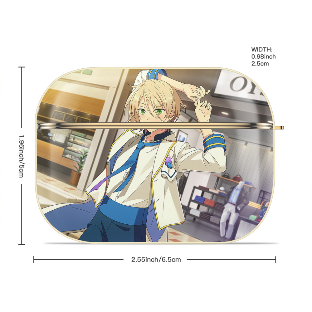 あんさんぶるスターズ! Ensemble Stars 【AirPods Pro用】ハードシェル保護ケース｜耐衝撃・防指紋・カラビナ付き商品仕様