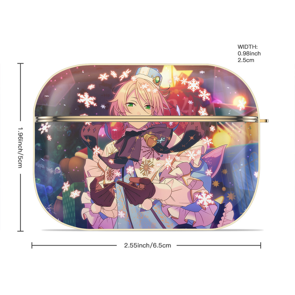 あんさんぶるスターズ! Ensemble Stars 【AirPods Pro用】ハードシェル保護ケース｜耐衝撃・防指紋・カラビナ付き商品仕様