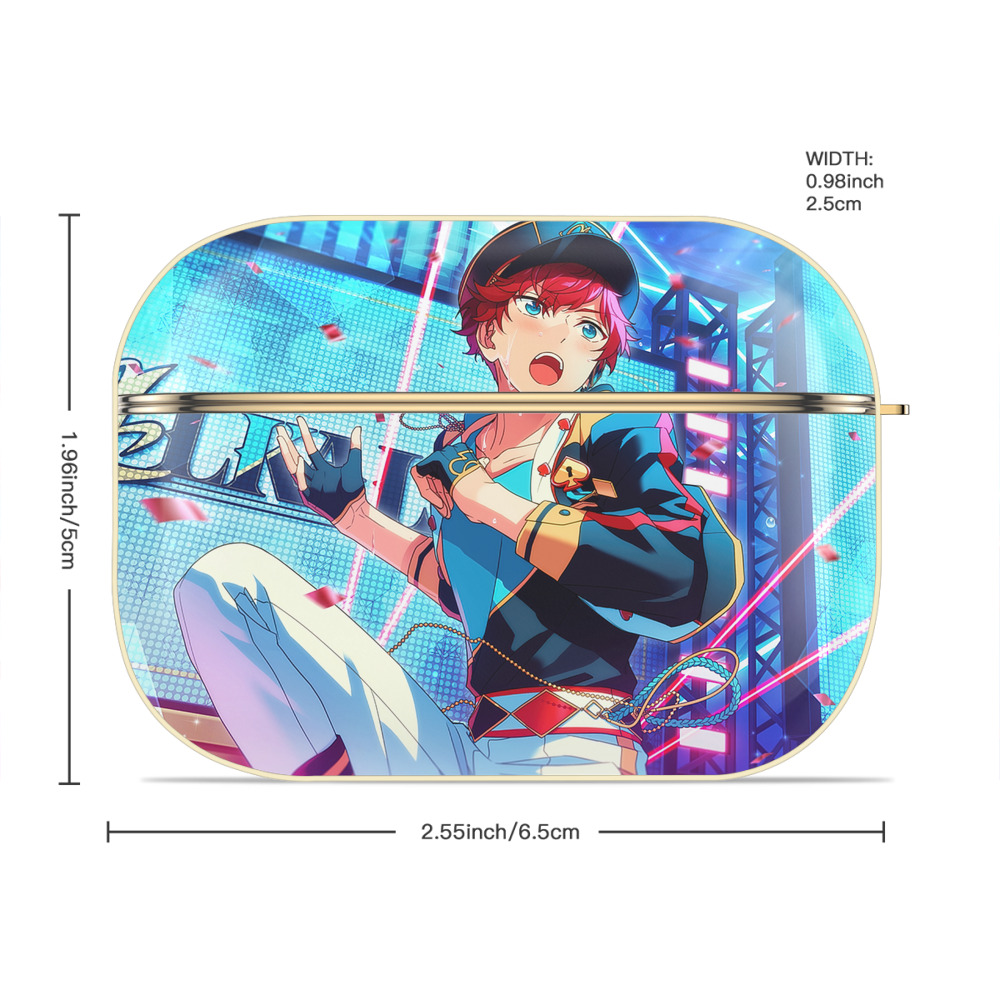 あんさんぶるスターズ! Ensemble Stars 【AirPods Pro用】ハードシェル保護ケース｜耐衝撃・防指紋・カラビナ付き商品仕様
