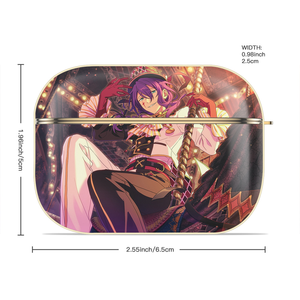 あんさんぶるスターズ! Ensemble Stars 【AirPods Pro用】ハードシェル保護ケース｜耐衝撃・防指紋・カラビナ付き商品仕様