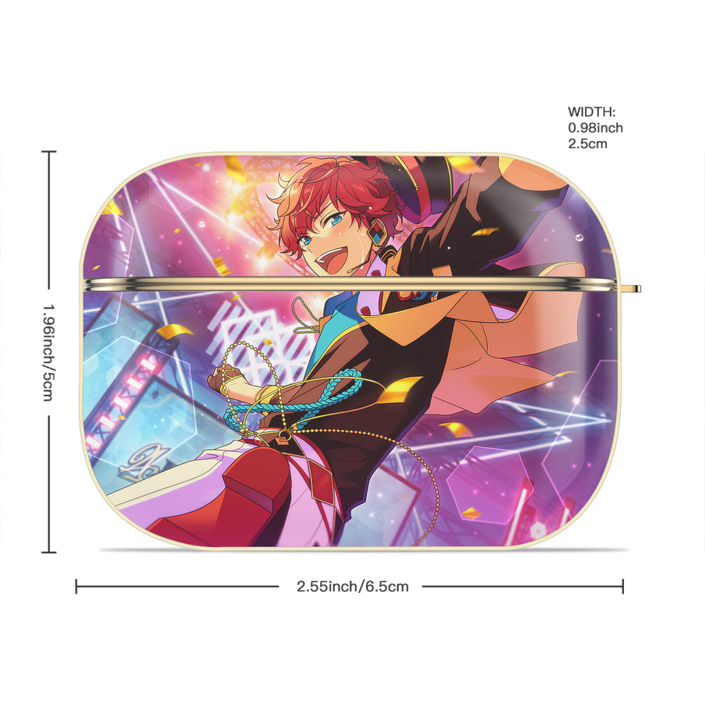 あんさんぶるスターズ! Ensemble Stars 【AirPods Pro用】ハードシェル保護ケース｜耐衝撃・防指紋・カラビナ付き商品仕様