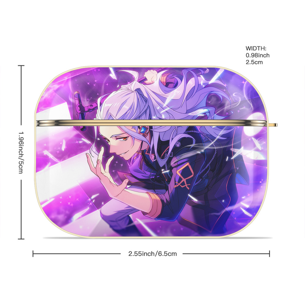 あんさんぶるスターズ! Ensemble Stars 【AirPods Pro用】ハードシェル保護ケース｜耐衝撃・防指紋・カラビナ付き商品仕様
