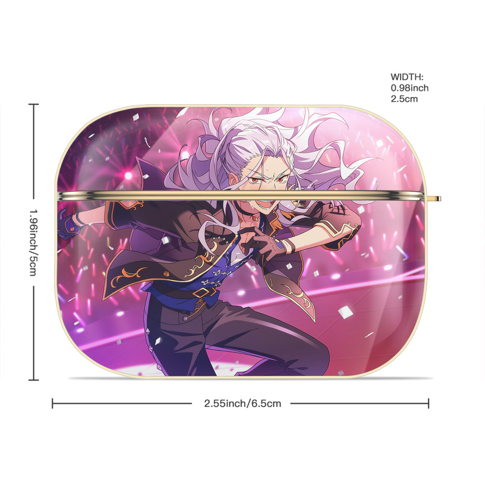 あんさんぶるスターズ! Ensemble Stars 【AirPods Pro用】ハードシェル保護ケース｜耐衝撃・防指紋・カラビナ付き商品仕様