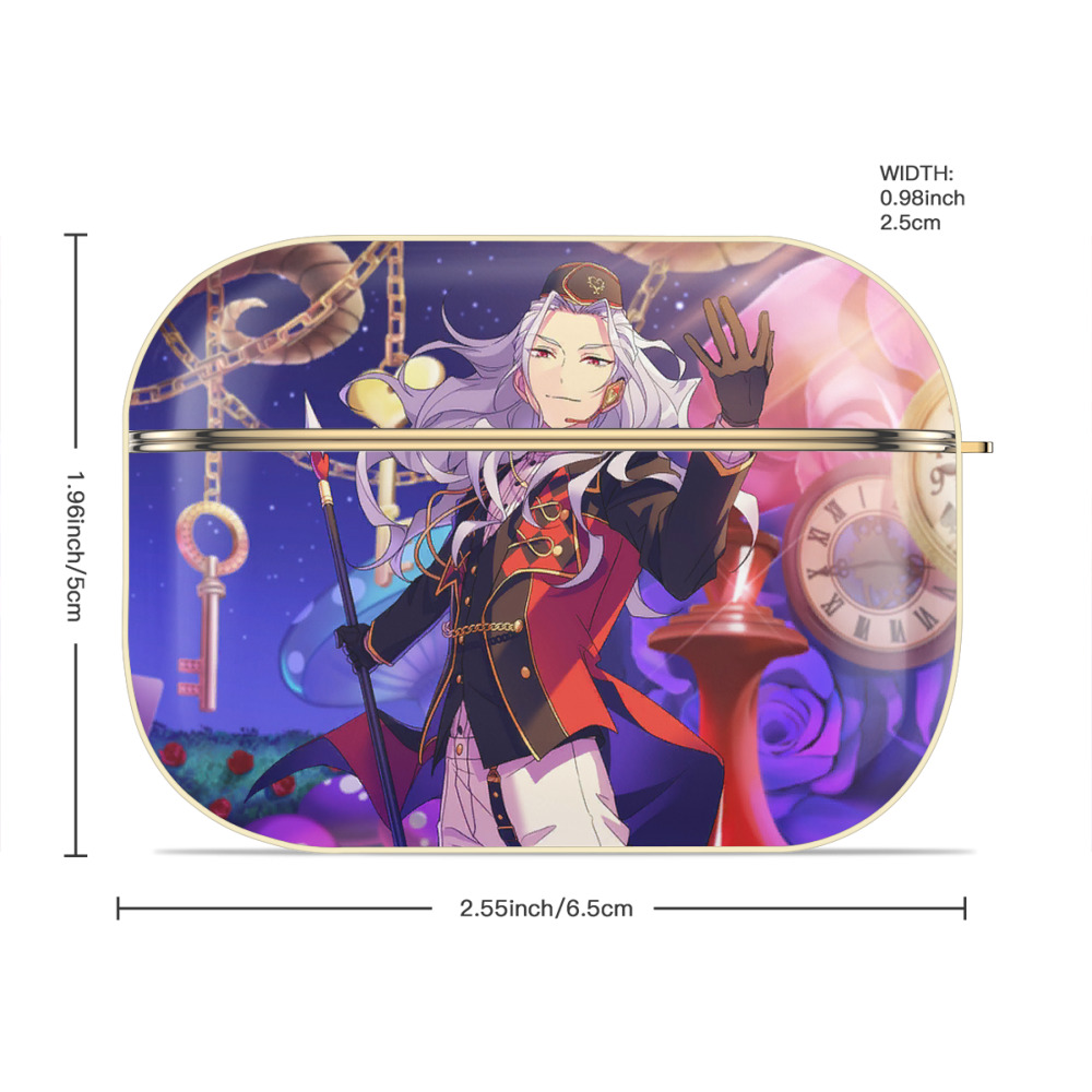 あんさんぶるスターズ! Ensemble Stars 【AirPods Pro用】ハードシェル保護ケース｜耐衝撃・防指紋・カラビナ付き商品仕様