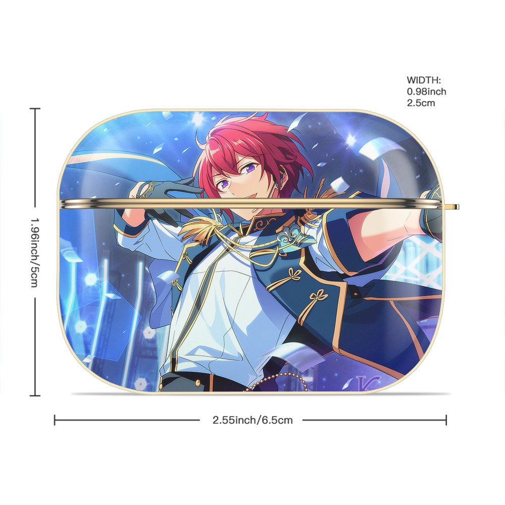 あんさんぶるスターズ! Ensemble Stars 【AirPods Pro用】ハードシェル保護ケース｜耐衝撃・防指紋・カラビナ付き商品仕様