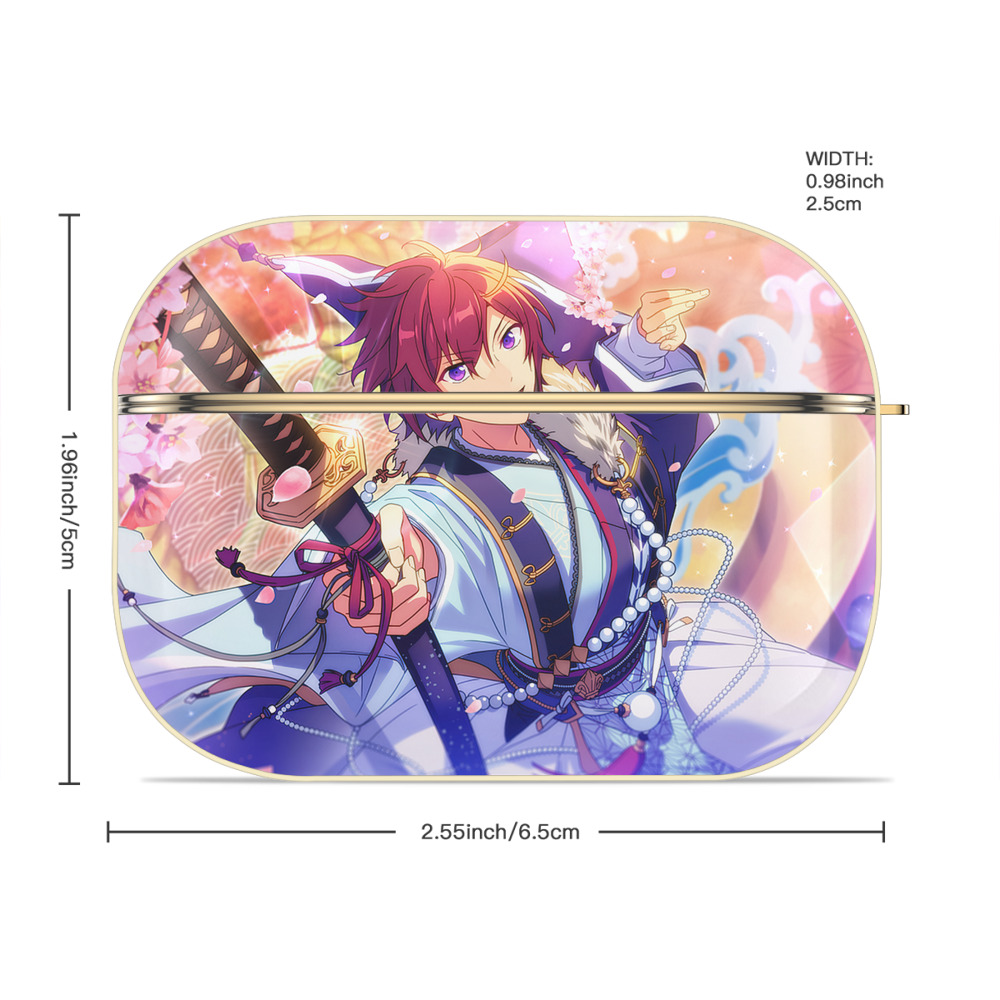 あんさんぶるスターズ! Ensemble Stars 【AirPods Pro用】ハードシェル保護ケース｜耐衝撃・防指紋・カラビナ付き商品仕様