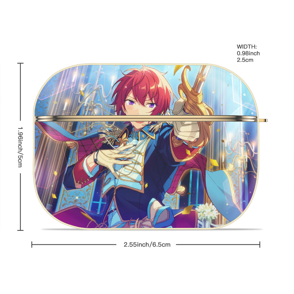 あんさんぶるスターズ! Ensemble Stars 【AirPods Pro用】ハードシェル保護ケース｜耐衝撃・防指紋・カラビナ付き商品仕様