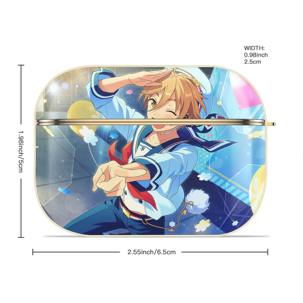 あんさんぶるスターズ! Ensemble Stars 【AirPods Pro用】ハードシェル保護ケース｜耐衝撃・防指紋・カラビナ付き商品仕様