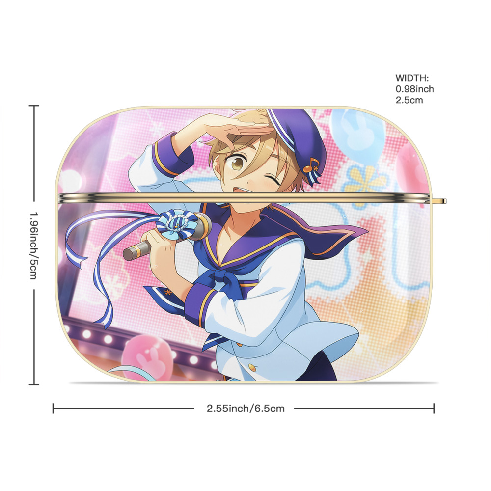 あんさんぶるスターズ! Ensemble Stars 【AirPods Pro用】ハードシェル保護ケース｜耐衝撃・防指紋・カラビナ付き商品仕様