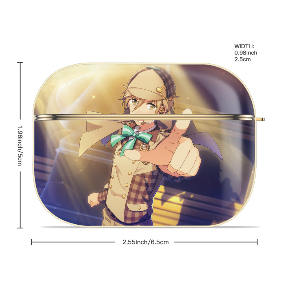 あんさんぶるスターズ! Ensemble Stars 【AirPods Pro用】ハードシェル保護ケース｜耐衝撃・防指紋・カラビナ付き商品仕様