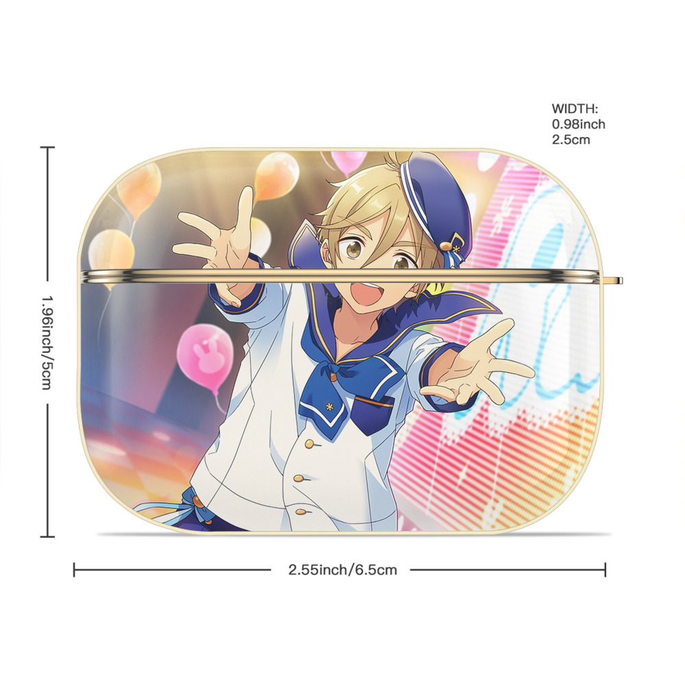 あんさんぶるスターズ! Ensemble Stars 【AirPods Pro用】ハードシェル保護ケース｜耐衝撃・防指紋・カラビナ付き商品仕様