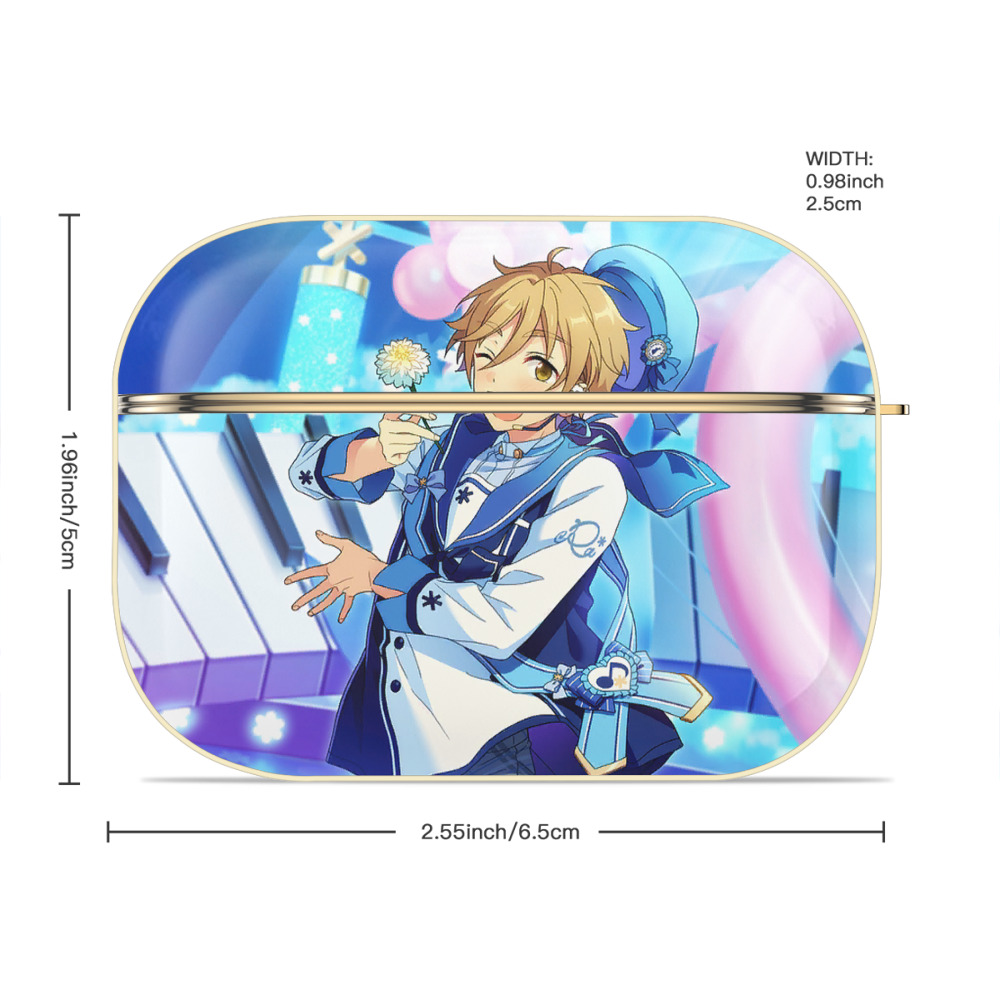 あんさんぶるスターズ! Ensemble Stars 【AirPods Pro用】ハードシェル保護ケース｜耐衝撃・防指紋・カラビナ付き商品仕様