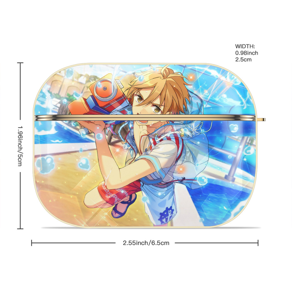 あんさんぶるスターズ! Ensemble Stars 【AirPods Pro用】ハードシェル保護ケース｜耐衝撃・防指紋・カラビナ付き商品仕様