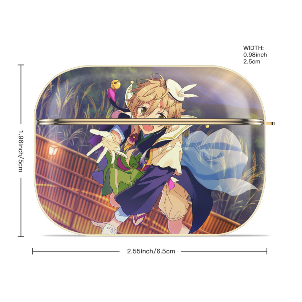 あんさんぶるスターズ! Ensemble Stars 【AirPods Pro用】ハードシェル保護ケース｜耐衝撃・防指紋・カラビナ付き商品仕様