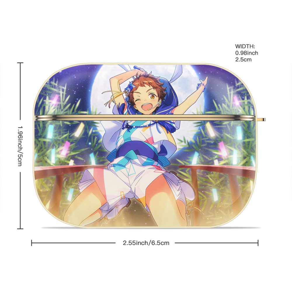あんさんぶるスターズ! Ensemble Stars 【AirPods Pro用】ハードシェル保護ケース｜耐衝撃・防指紋・カラビナ付き商品仕様