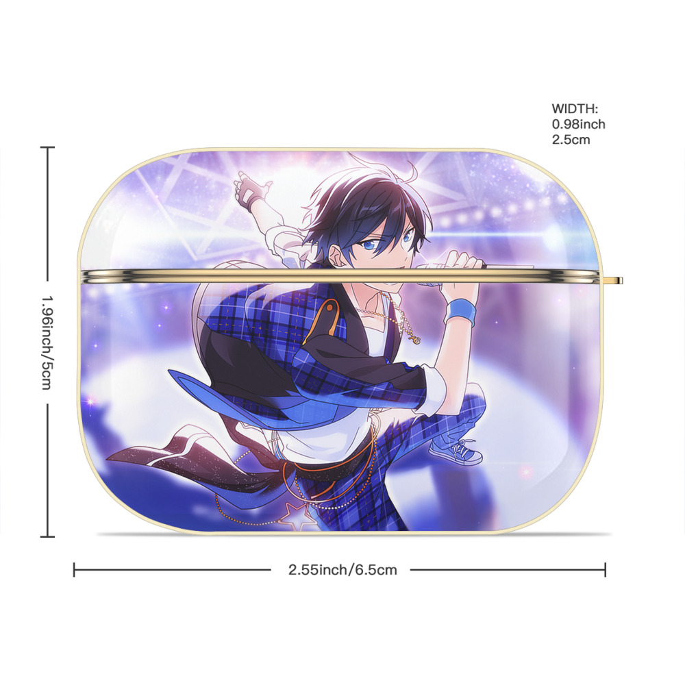 あんさんぶるスターズ! Ensemble Stars 【AirPods Pro用】ハードシェル保護ケース｜耐衝撃・防指紋・カラビナ付き商品仕様