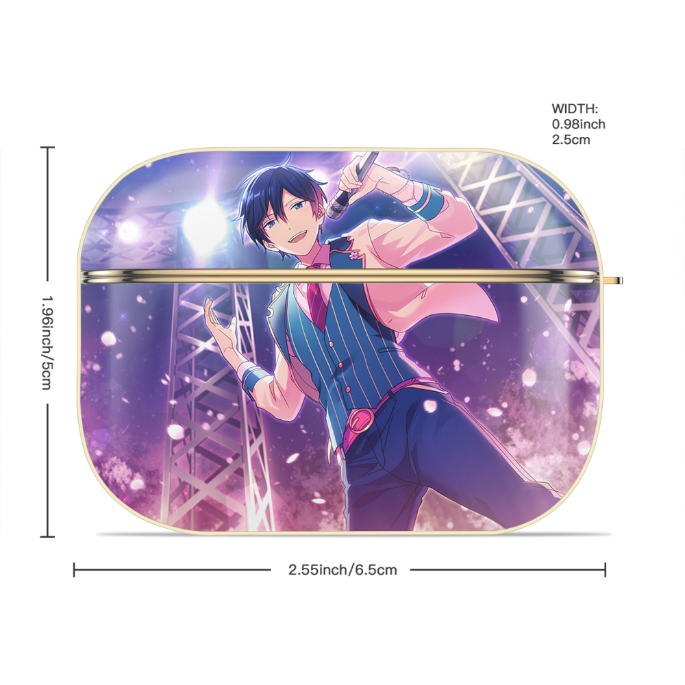 あんさんぶるスターズ! Ensemble Stars 【AirPods Pro用】ハードシェル保護ケース｜耐衝撃・防指紋・カラビナ付き商品仕様