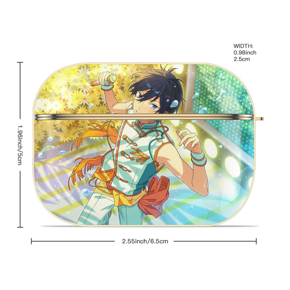 あんさんぶるスターズ! Ensemble Stars 【AirPods Pro用】ハードシェル保護ケース｜耐衝撃・防指紋・カラビナ付き商品仕様
