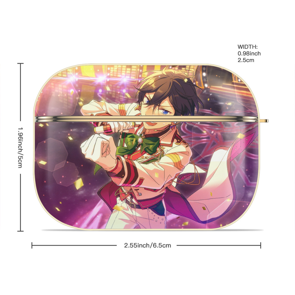 あんさんぶるスターズ! Ensemble Stars 【AirPods Pro用】ハードシェル保護ケース｜耐衝撃・防指紋・カラビナ付き商品仕様